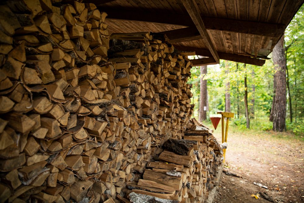 Stacked Firewood